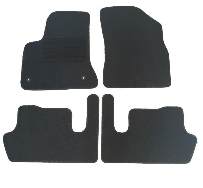 Covorase Mocheta pentru CITROEN C4 PICASSO 5 Locuri 2006-2012 4 Bucati Negru