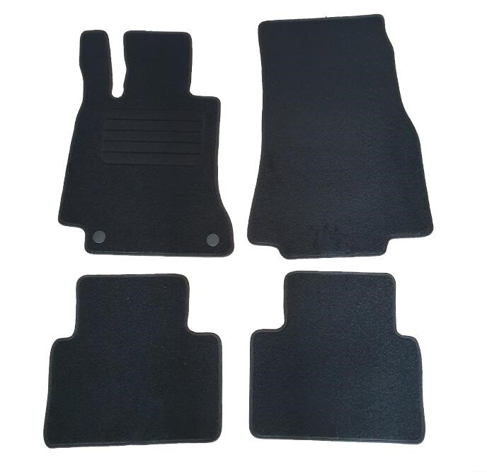 Covorase Mocheta pentru MERCEDES A-Klasse W169 2004-2012 4 Bucati Negru