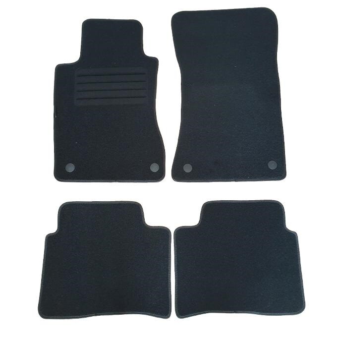 Covorase Mocheta pentru MERCEDES E-Klasse W211 2002-2009 4 Bucati Negru