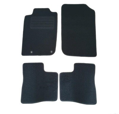 Covorase Mocheta pentru PEUGEOT 206 2009-2012 4 Bucati Negru