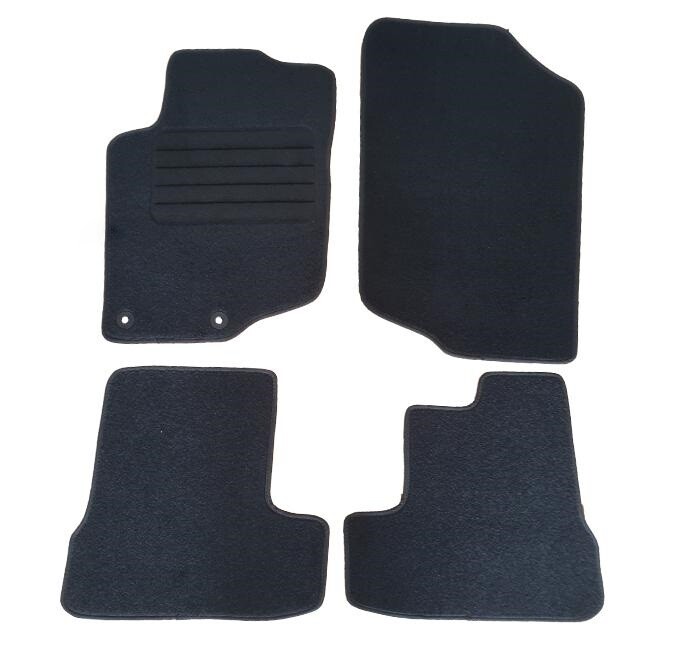 Covorase Mocheta pentru PEUGEOT 207 COUPE CABRIOLET 2005+ 4 Bucati Negru