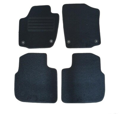 Covorase Mocheta pentru SKODA RAPID 2012+ 4 Bucati Negru