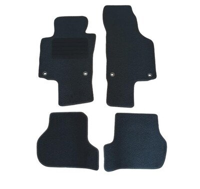 Covorase Mocheta pentru SKODA OCTAVIA   2 2004-2007 4 Bucati Negru