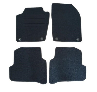 Covorase Mocheta pentru SKODA FABIA 3 2014+ 4 Bucati Negru