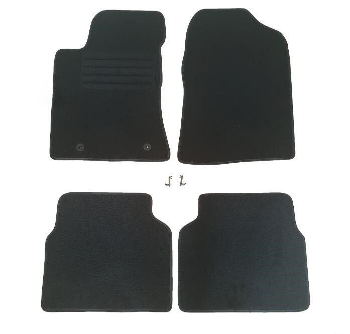 Covorase Mocheta pentru TOYOTA AVENSIS 2003-2008 4 Bucati Negru