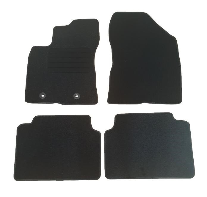 Covorase Mocheta pentru TOYOTA AVENSIS 2013+ 4 Bucati Negru