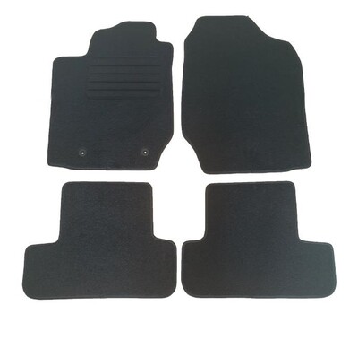 Covorase Mocheta pentru TOYOTA COROLLA VERSO 2002-2004 4 Bucati Negru