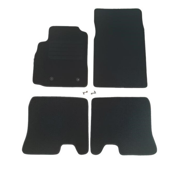 Covorase Mocheta pentru TOYOTA YARIS 1999-2005 4 Bucati Negru