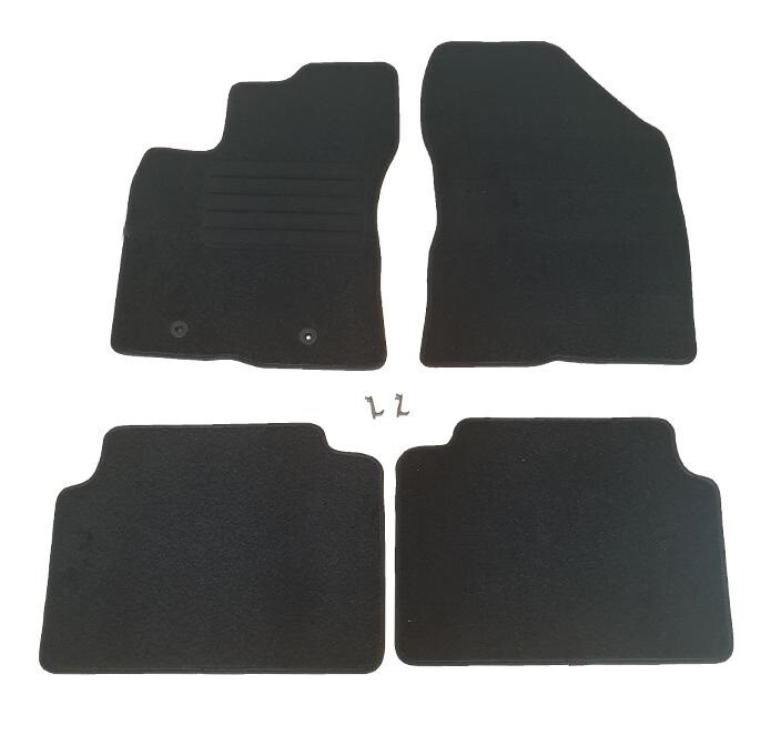 Covorase Mocheta pentru TOYOTA AVENSIS 2009-2012 4 Bucati Negru