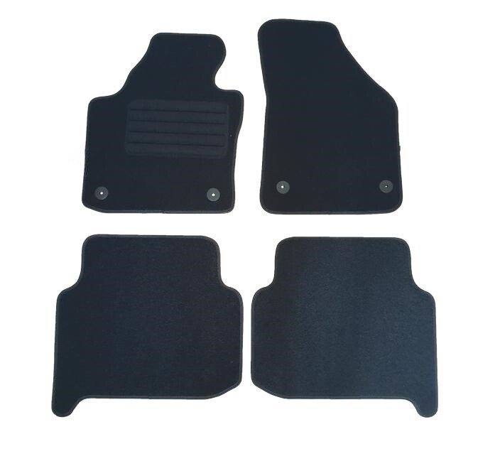 Covorase Mocheta pentru Volkswagen Touran 5 locuri 2010-2015 4 Bucati Negru