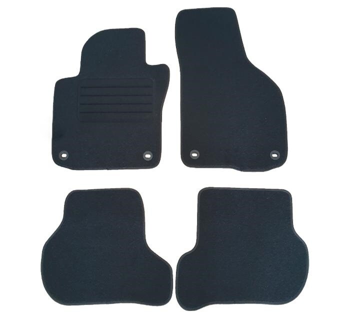 Covorase Mocheta pentru Volkswagen Golf 5 2003-2008 4 Bucati Negru