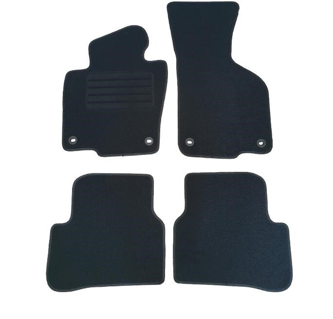 Covorase Mocheta pentru Volkswagen Passat B6 2005-2008 4 Bucati Negru