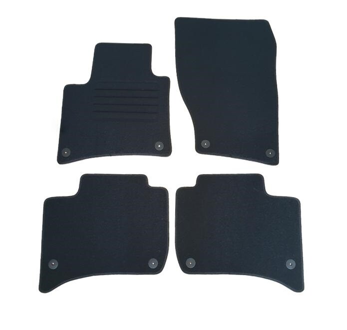 Covorase Mocheta pentru Volkswagen Touareg 2 2010-2018 4 Bucati Negru