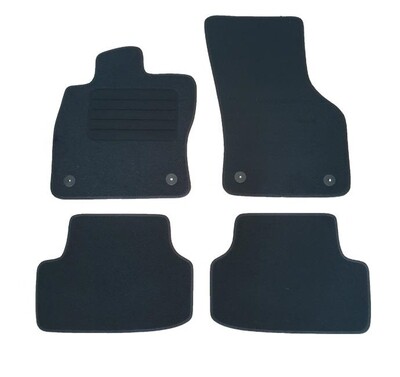 Covorase Mocheta pentru Volkswagen Golf 7 2012+ 4 Bucati Negru