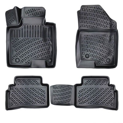 HYUNDAI TUCSON 2020+ Negru Covorase Cauciuc 4 Bucati 3D