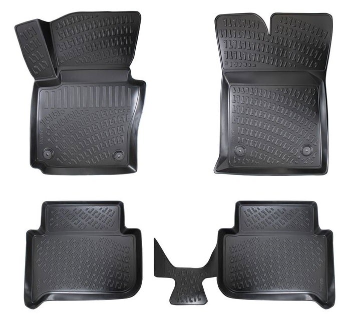 VOLKSWAGEN TOURAN 2015+ Negru Covorase Cauciuc 4 Bucati 3D