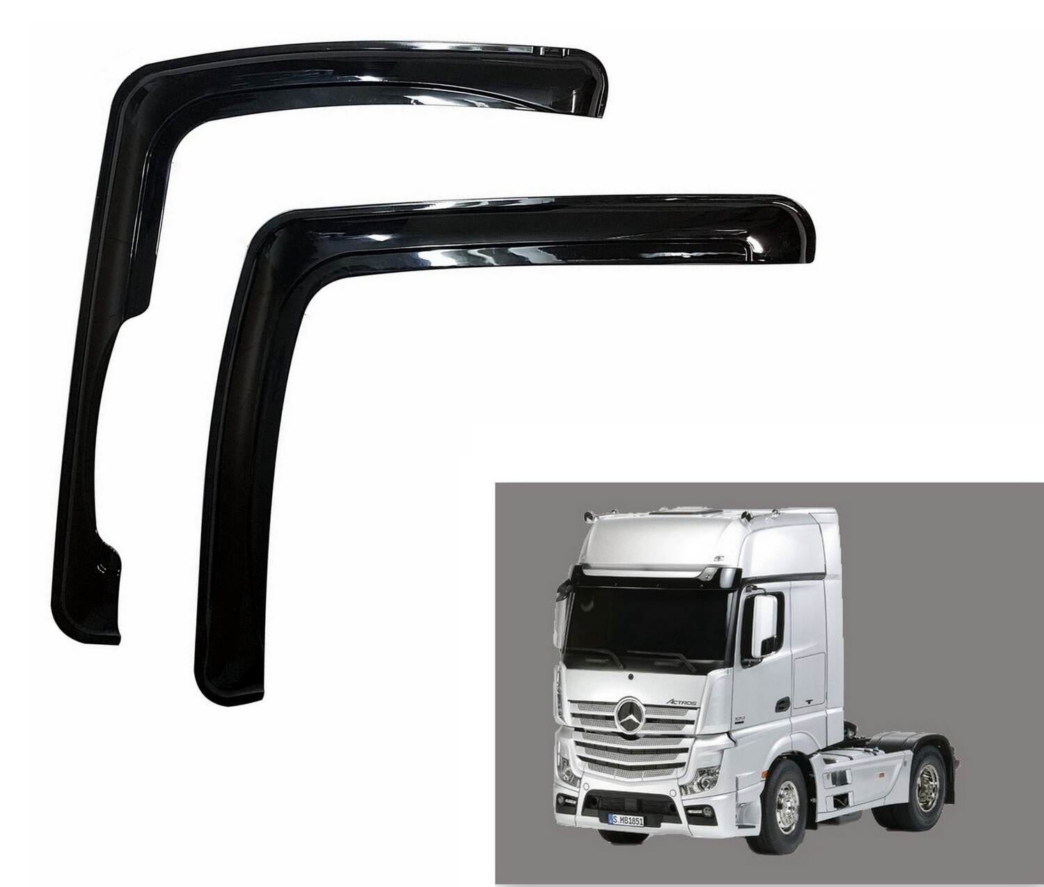 Paravanturi Deflectoare Aparatori vant MERCEDES ACTROS MP3 2002-2015 Camioane