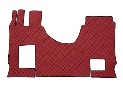 Covorase Pentru Mercedes Actros MP4 Rosu Piele Camioane Automat