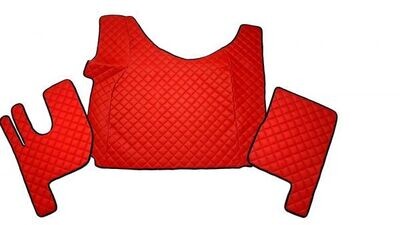 Covorase Pentru RENAULT GAMA T Rosu Piele Camioane Automat