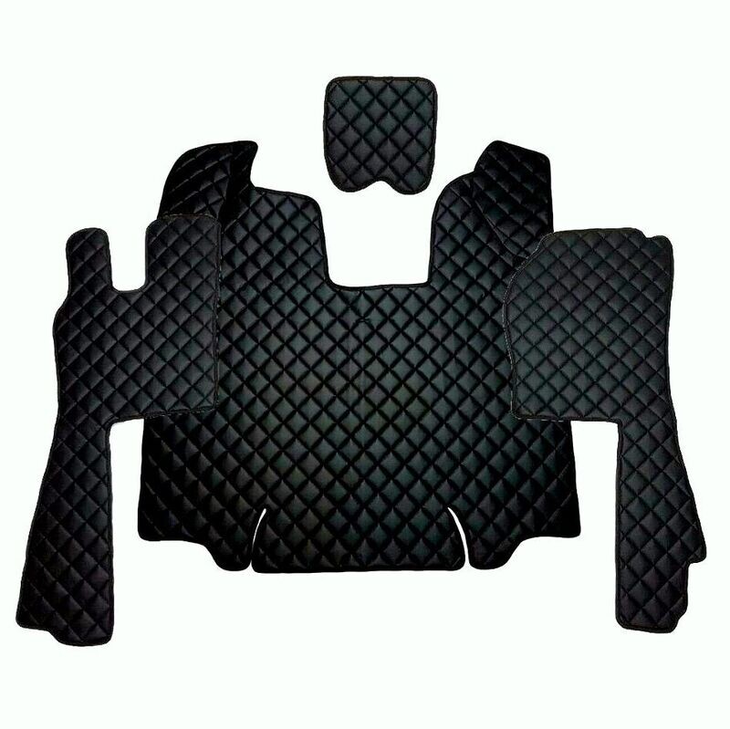 Covorase Pentru SCANIA R 2009-2013 Negru Piele Camioane Automat