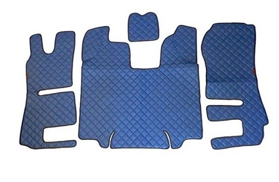 Covorase Pentru SCANIA R 2013-2017 Albastru Piele Camioane Automat