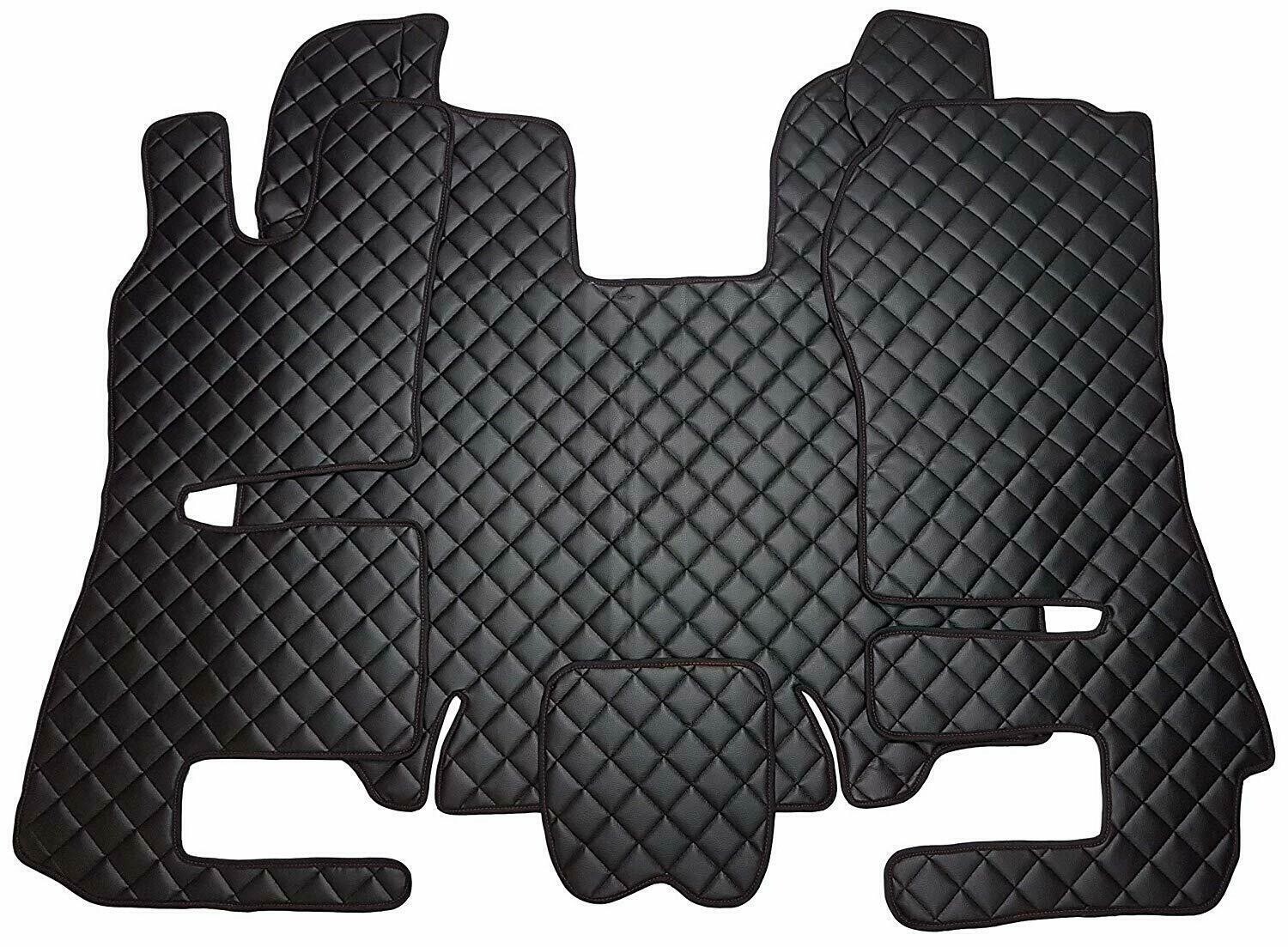 Covorase Pentru SCANIA R 2013-2017 Negru Piele Camioane Automat