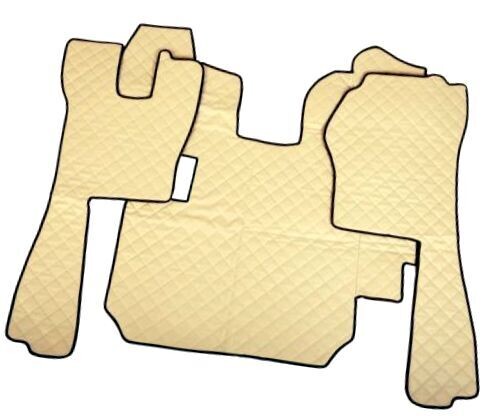 Covorase Pentru SCANIA R 2005-2013 Manual Bej Piele Camioane