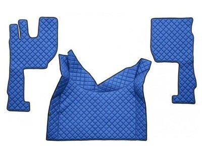 Covorase Pentru VOLVO FH 2006-2014 Albastru Piele Camioane Automat