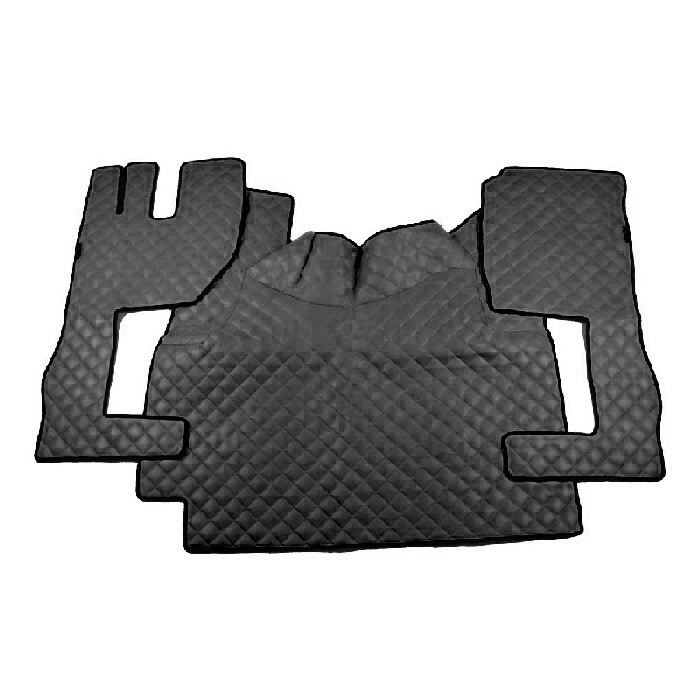 Covorase Pentru VOLVO FH 2014+ Negru Piele Camioane Automat
