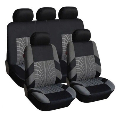 Huse Scaune pentru Masini Auto Universal Nergu Gri Lux  Textil