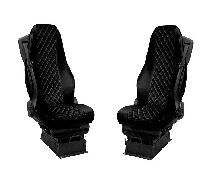 Huse scaune pentru VOLVO FH EURO 6 2014-2020 Nergu Camioane Lux PU Piele