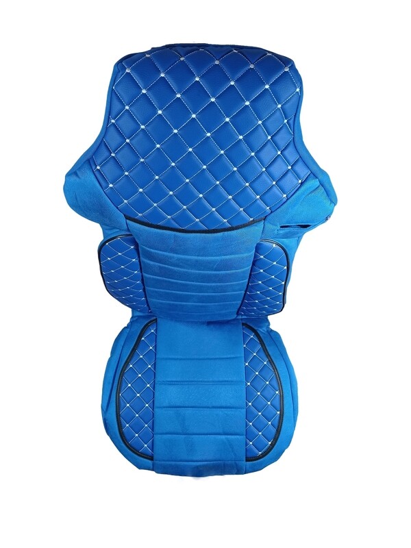 Huse scaune pentru MAN TGX TGA TGL TGM TGS Albastru Camion Lux PU Piele Textil