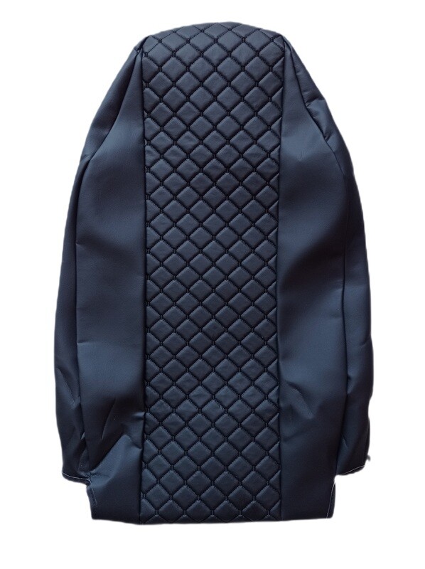 Huse scaune pentru DAF XF 105 2010-2015  Negru Camion Lux PU Piele Textil