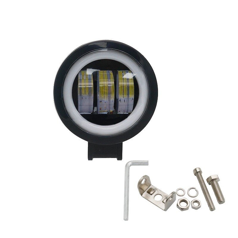 LED Moto Lumini Proiector Runda 12V-80V 60W pentru Motocicletă Camion Masina
