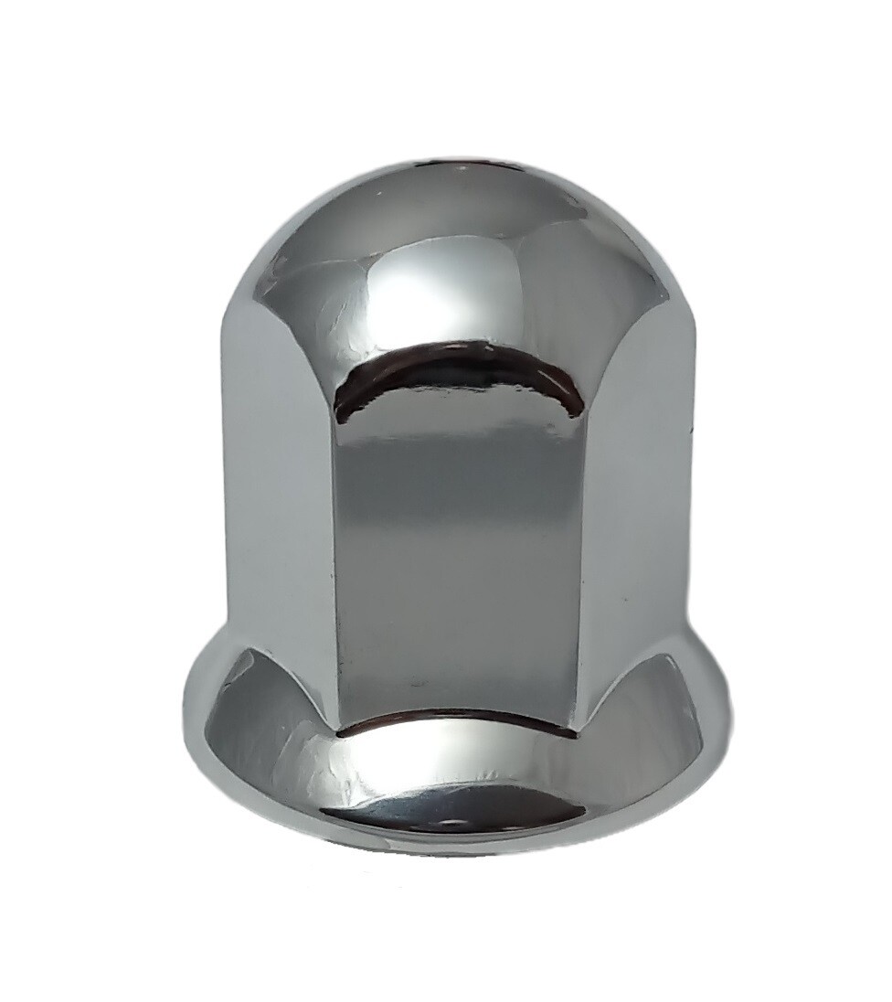 40 x Capace Piulita Roti 32mm pentru Camioane Cromate Lung