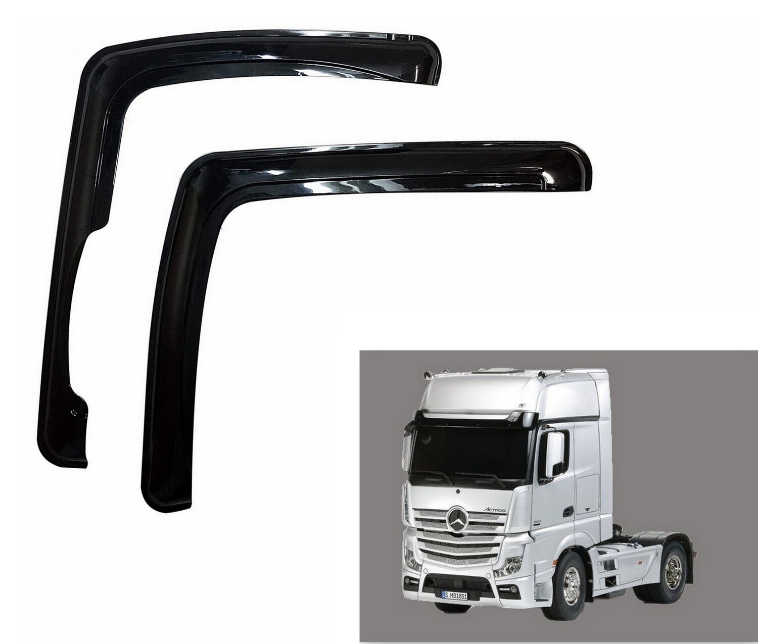 Paravanturi Deflectoare Aparatori vant MERCEDES ACTROS MP4 EURO 6 2016+  Camioane