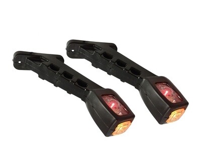 4 x LED Lumini Lampi Gabarit Laterali,lumini de marcaj indicator remorcă camion 12V 24V