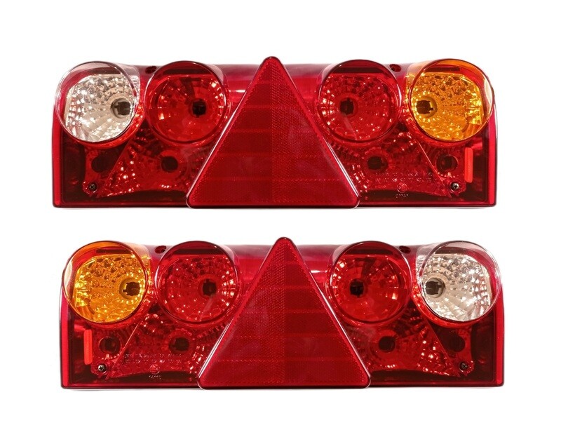 2 x Lampi Spate Remorca Camion Dreapta Stanga Schmitz Europoint 2 Cargo E4 24v