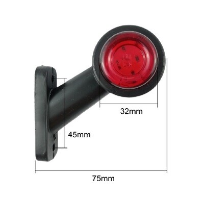 8 x LED Lumini Lampi Gabarit Laterali,lumini de marcaj indicator remorcă camion 12V 24V