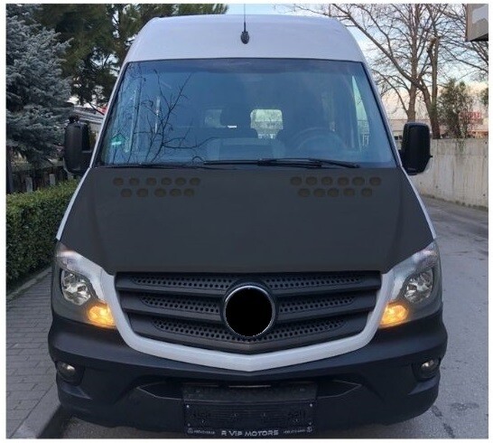 MERCEDES SPRINTER 2013-2018 Husa Capota Nergu Piele