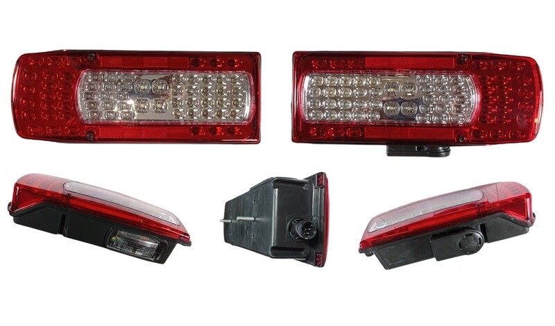 2 x LED Lampa Lumini Spate pentru Camion Volvo FH FM  2012+ 65 LED 24v