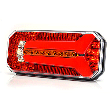 2 x LED Lampa Spate Dynamic Lumini Camion Remorca 12v 24v E20