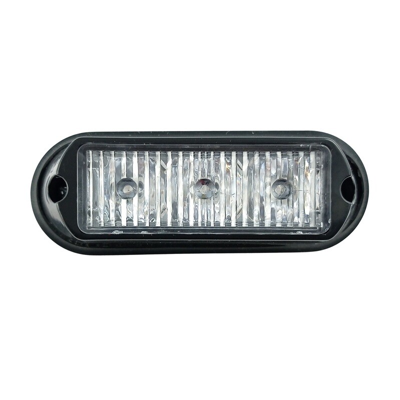 3 Led 12v 24v Lumină de avertizare de urgență intermitentă stroboscopică strălucitoare mașină camion