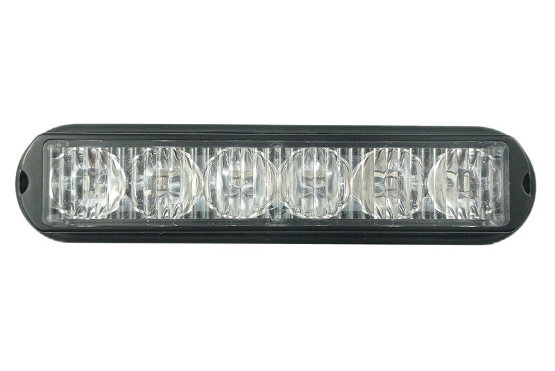 6 Led 12v 24v Lumină Stroboscopică de Avertizare de Urgență Galben pentru Camion Chihlimbar Stivuitor Auto