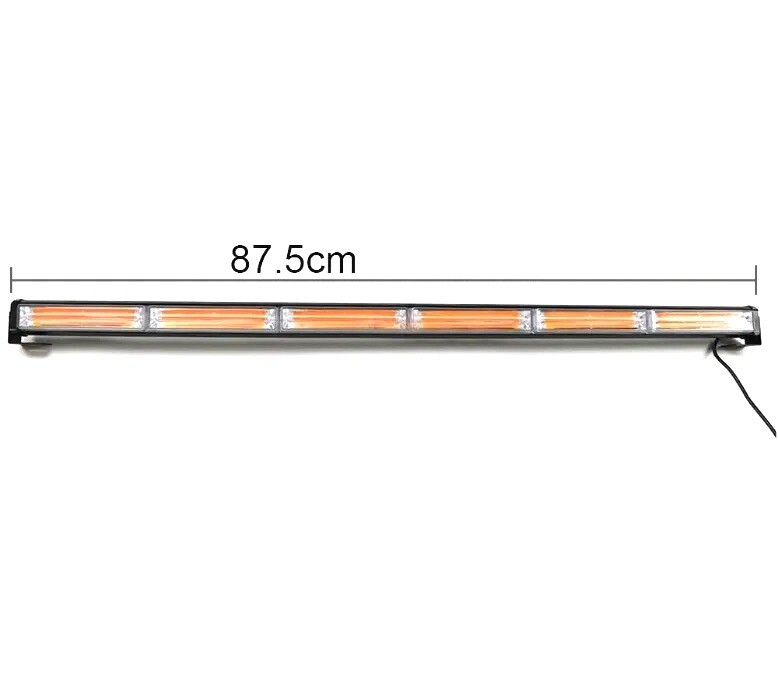 120W 88cm COB LED BAR Lumină Lampa Stroboscopică  de Avertizare Intermitent Urgenta 12-30V Auto Camion