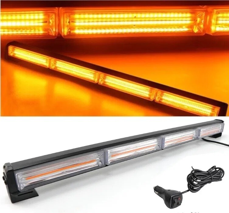 80W COB LED BAR Lumină Lampa Stroboscopică  de Avertizare Intermitent Urgenta 12-30V
Auto Camion