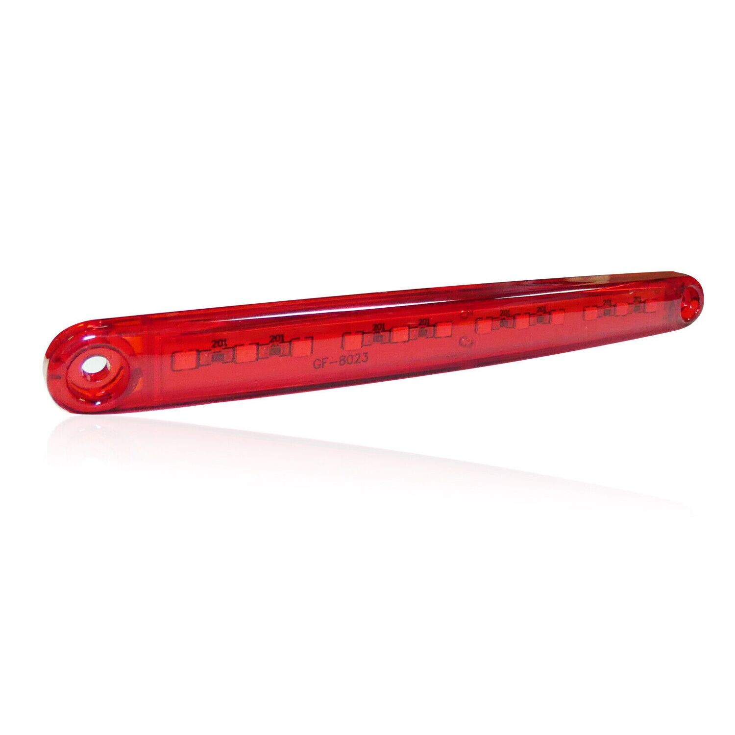 10 x 12 LED Lampi Gabarit Spate pentru Camion Remorca Rosu 24v