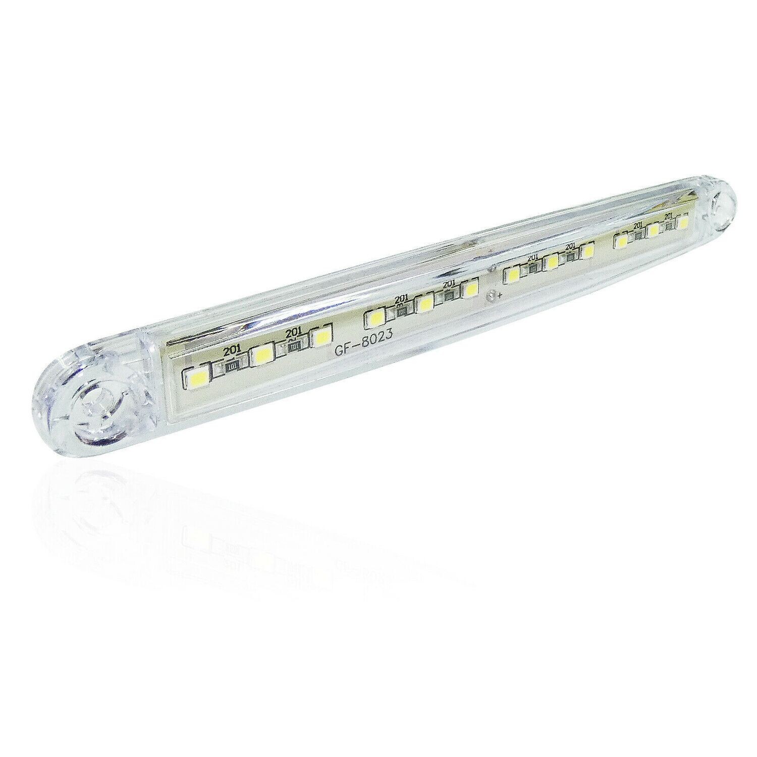 10 x 12 LED Lampi Gabarit Spate pentru Camion Remorca Alb 24v