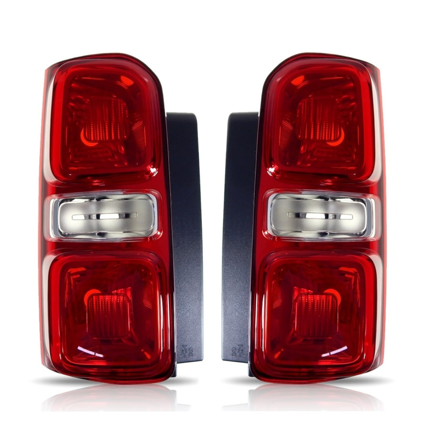 2 x Citroen Dispatch,Citroen SpaceTourer,Peugeot Expert,Peugeot Traveller,Toyota Proace,Opel Vivaro 2016+ Lampa Lumini Spate Stânga Dreapta Microbuze Set