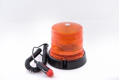 10 LED Lumină de avertizare Stroboscopica Lampa Girofar Intermitentă Magnetica 124mm 12V